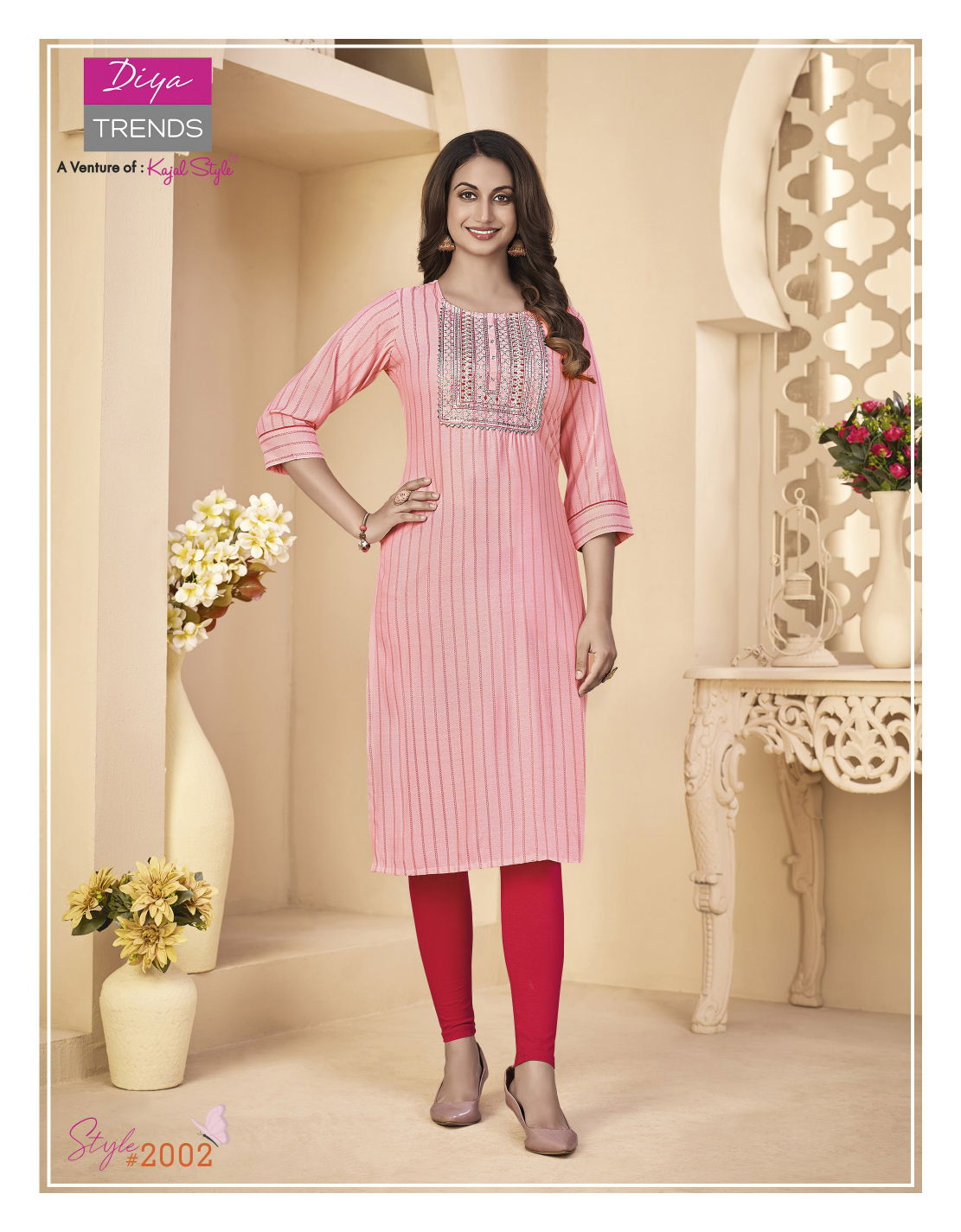 Fashion Story 2 Latest Embroidery Fancy wear Designer Kurti Collection